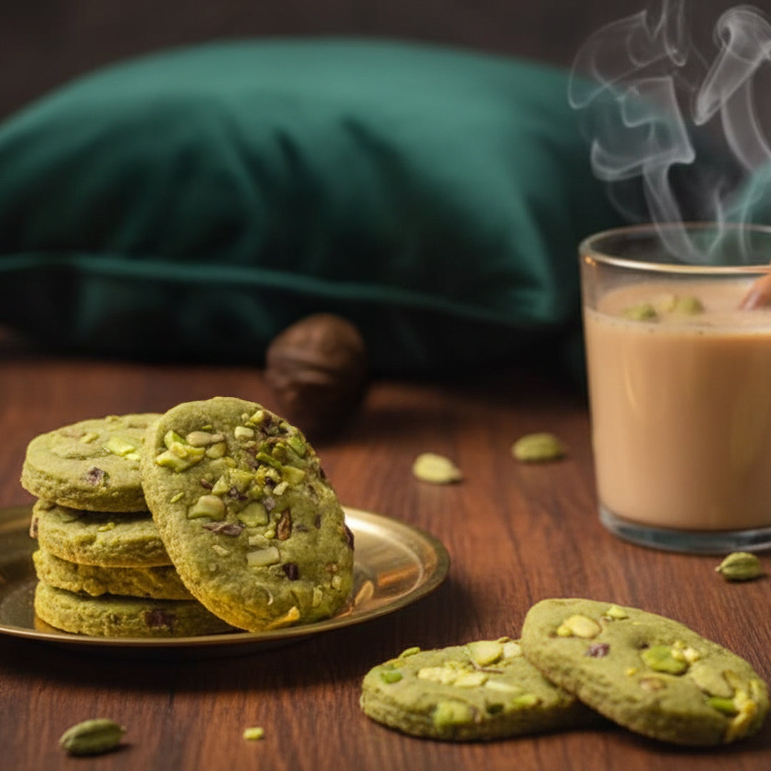 Pista Whole Wheat Cookies (Biscuits)