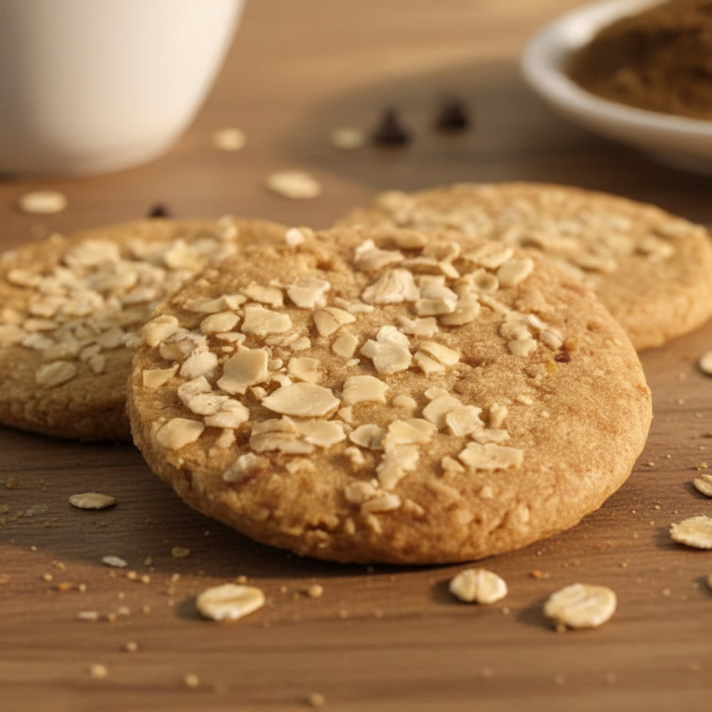 Oats Jaggery Cookies (Biscuits)