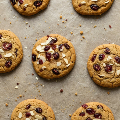 Gluten Free Cranberry Almond Cookies