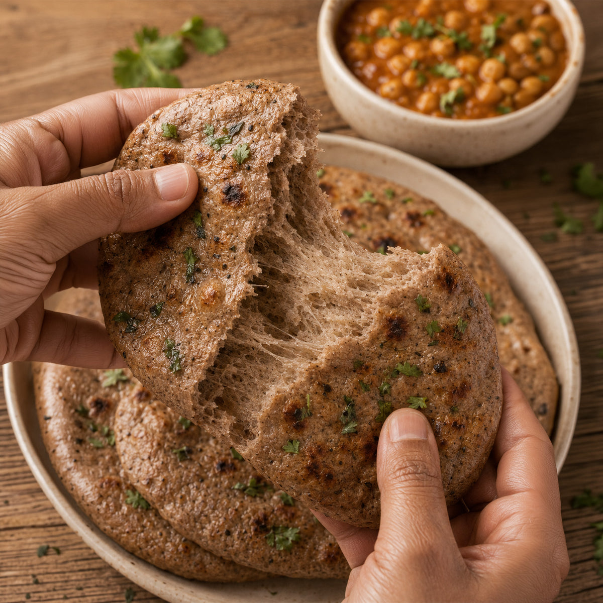 Ragi Kulcha Soft (5 Inch - Pack of 3)