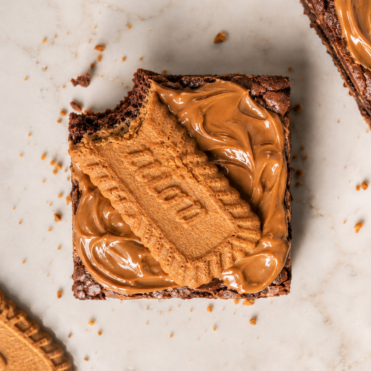 Biscoff Whole Wheat Brownie