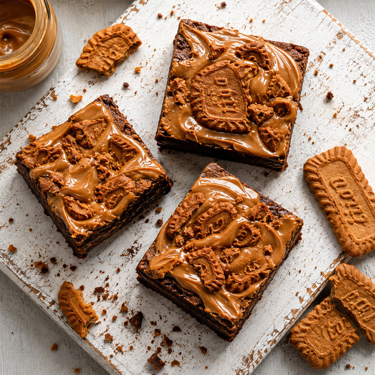 Biscoff Whole Wheat Brownie