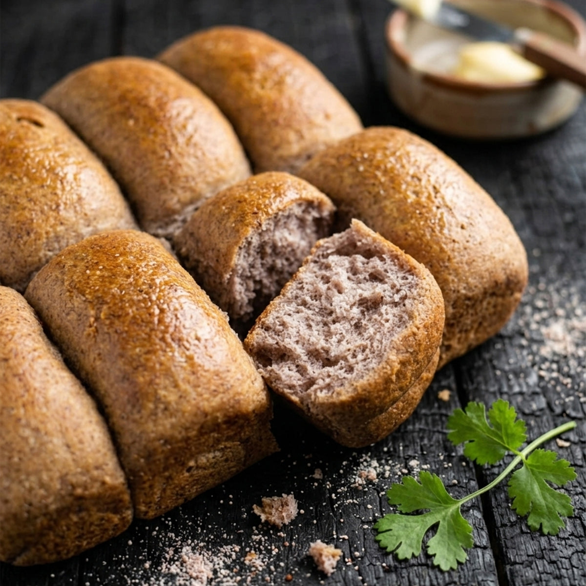 Ragi Pav (Pack of 6) | Ladi Pav Ragi