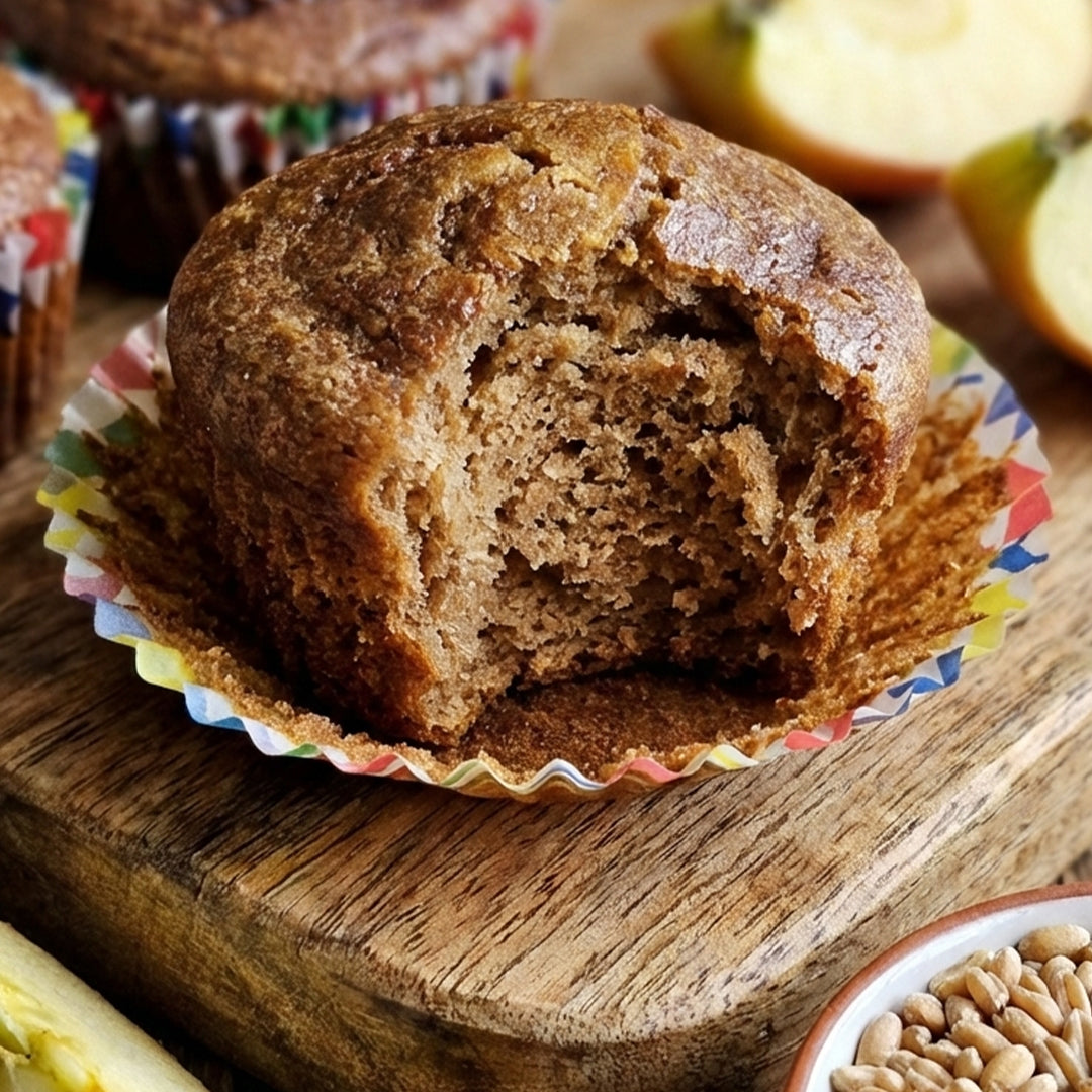 Whole Wheat Muffins (Pack of 6) | Cupcakes